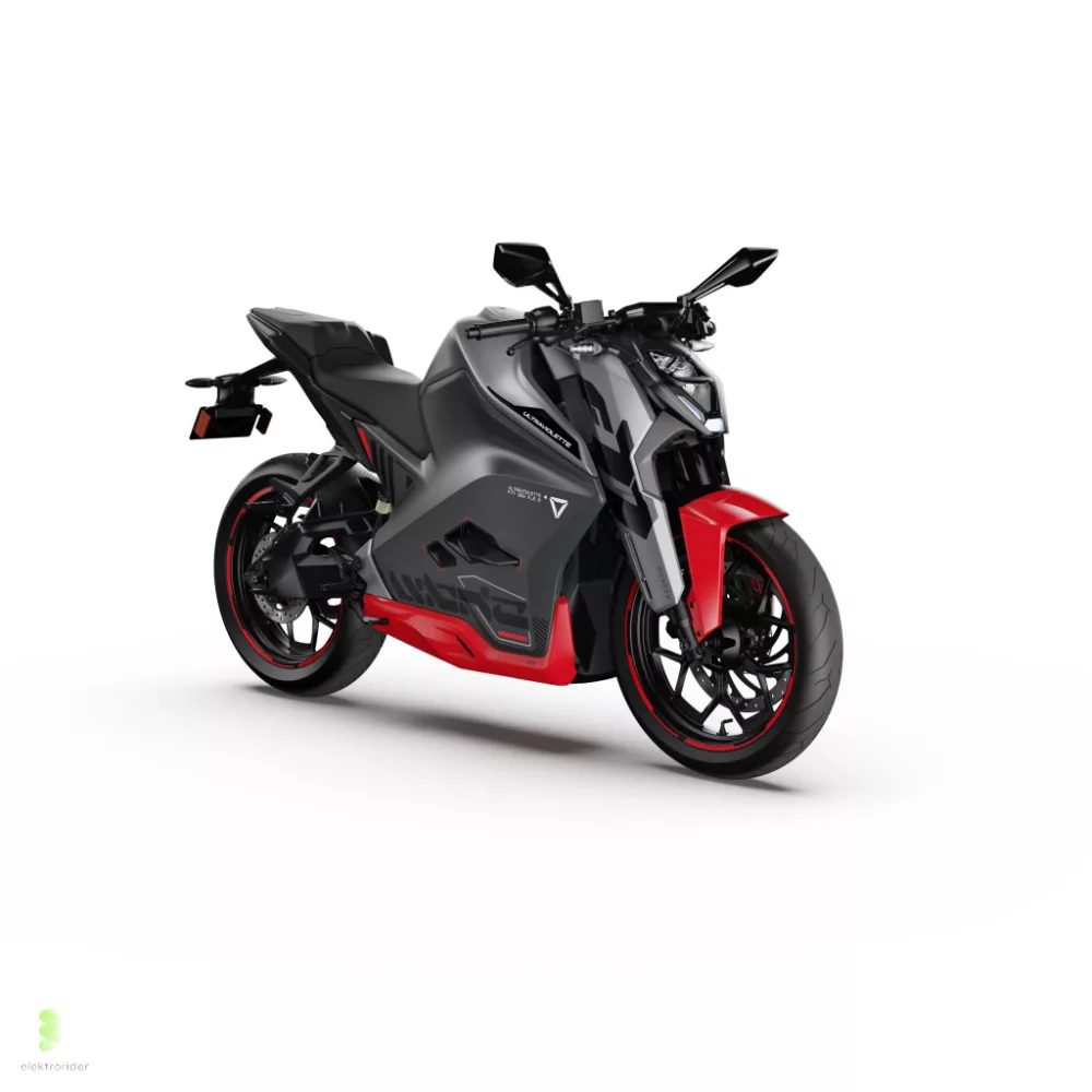 Motocicletă electrică Ultraviolette F77 MACH 2 în culoarea Stealth Grey